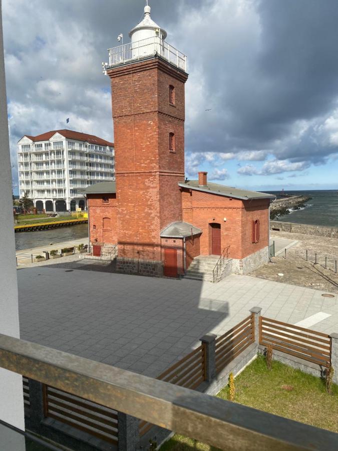 Apartament Blekitny Przy Latarni Ujście-Darłowskie Exterior foto